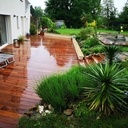 Terrasse bois à Saint Sauveur Sur Ecole