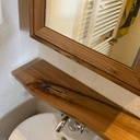 Salle de bain en orme