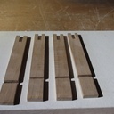 Les 4 pieds avant finition