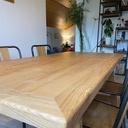 Table à manger en frêne