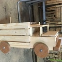 Coffre à jouet camion