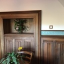 Cache prise en noyer