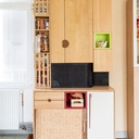 Meuble rangement cache-chaudière