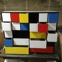 Meuble fourre-tout pour l'atelier