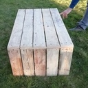 Table basse en palettes