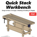 Un établi inspiré de l'établi démontable de Rex Krueger.