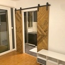 Portes coulissantes en bois