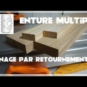 Petite astuce pour bouvetage enture multiple .