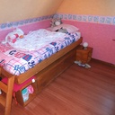 Lit surélevé en lévitation