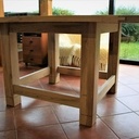 Table salle à manger carrée