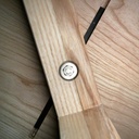 Table basse en frêne