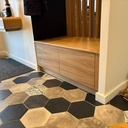 Banc d’entrée en chêne