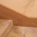 46m de plinthes dans un escalier en pierre