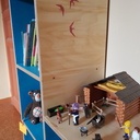 Table de nuit - étagère