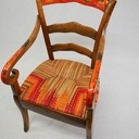 Revisite d'un fauteuil en noyer