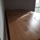 Bureau en châtaignier et valchromat