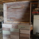 Buffet vintage pour salle de restaurant