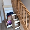 Aménagement sous escalier