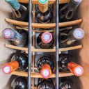 Casier bouteilles rétro-éclairé "inspiration Toris Japonais"