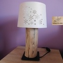 Lampes de chevet logs