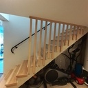 Habillage escalier béton