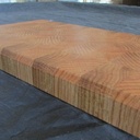 Ma première réalisation (planche à découper en chêne en bois de bout)