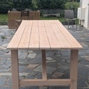 Grande table d'exterieur en Douglas