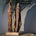 Lampe en écorce de chêne