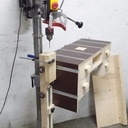 Plateforme multifonction pour perceuse a colonne