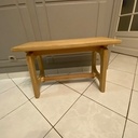 Petit banc pour Noël