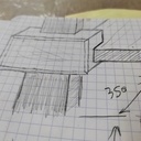 Meuble de présentation - Salon de coiffure