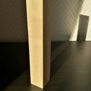 Père Noël peint et vieilli