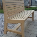 Banc exterieur en robinier