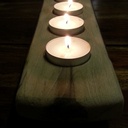 Porte bougie chauffe plat