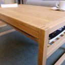 Table basse en chêne