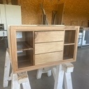 Meuble de salle de bain encastré