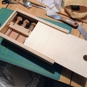 Boite à gouges de linogravure