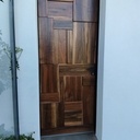 Porte d'entrée relookée