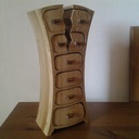 Boîte a bijoux Band saw box