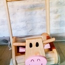 Birgule, la Montbéliarde trotteuse