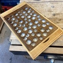 Rénovation : planche à couper le pain avec ramasse miettes