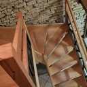 Escalier 2 quarts tournant