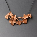 Pendentif feuilles de lierre