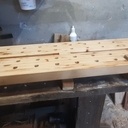 Presse de bout sur établi portatif