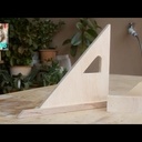 Règle de 90 degrés et 45 degrés pour scie circulaire électrique