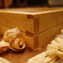 Détail des queues d'aronde