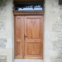 Porte d'entrée en chêne