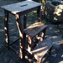 Restauration d'un banc - échelle