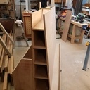 Desserte à chutes de bois