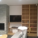 Bibliothèque coulissante